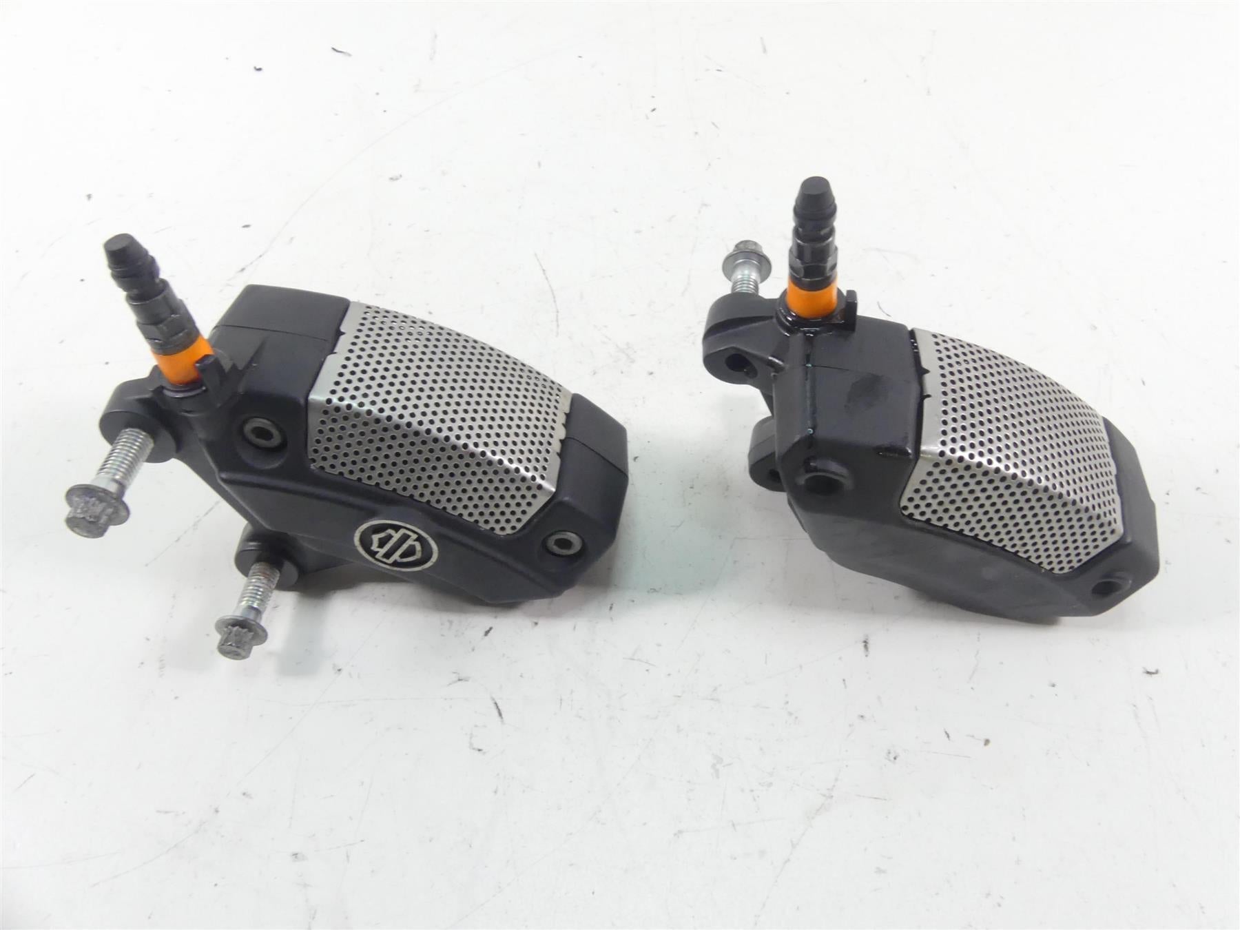 2012 Harley VRSCF Muscle Rod Front Brake Caliper + Lines Set 44731-08 44732-08 | Mototech271