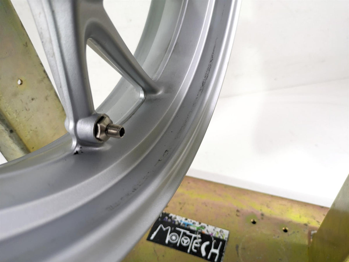 2022 BMW R1250 RT K052 Bent 17x3.5 Front Wheel Rim 36318538086 {{ shop.shopifyCountryName }} - Mototech271