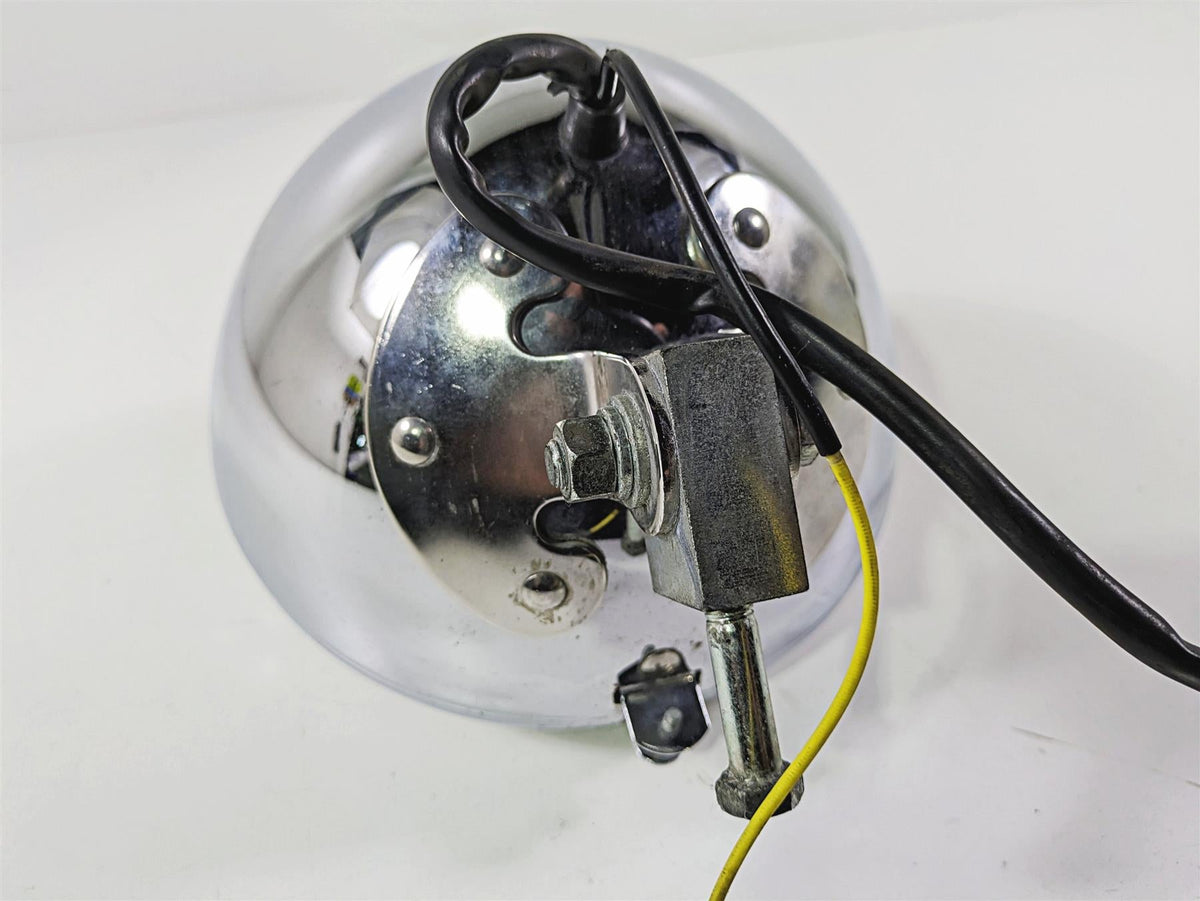 2003 Harley FLSTC Softail Heritage 100th 7" Chrome Headlight Lamp 67903-00 {{ shop.shopifyCountryName }} - Mototech271