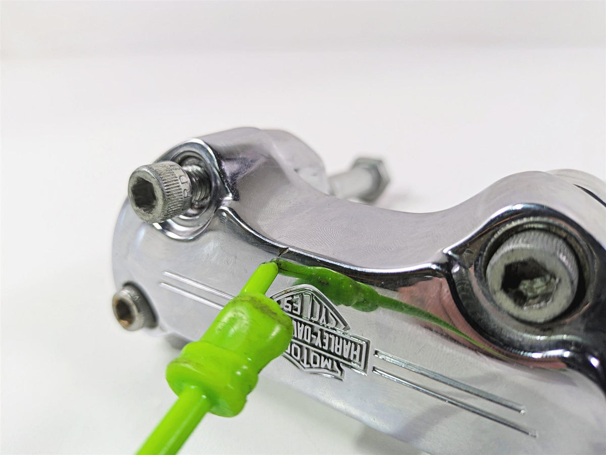 2016 Harley FXDF Dyna Fat Bob Handlebar Riser Holder Clamps Chrome 56568-86 {{ shop.shopifyCountryName }} - Mototech271