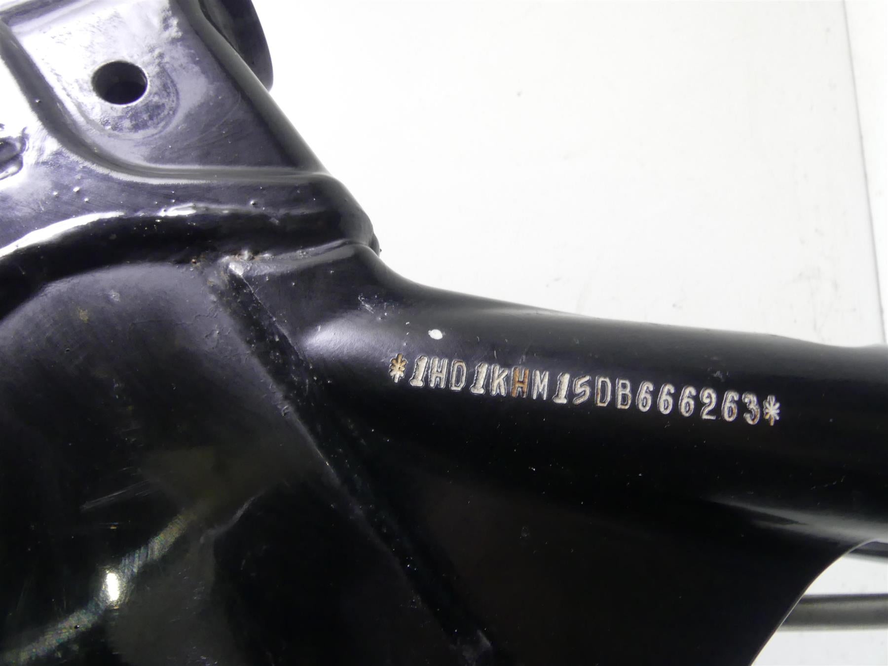 2013 Harley Touring FLTRX Road Glide Straight Main Frame Chassis With Texas Salvage Title 47900-11BHP {{ shop.shopifyCountryName }} - Mototech271