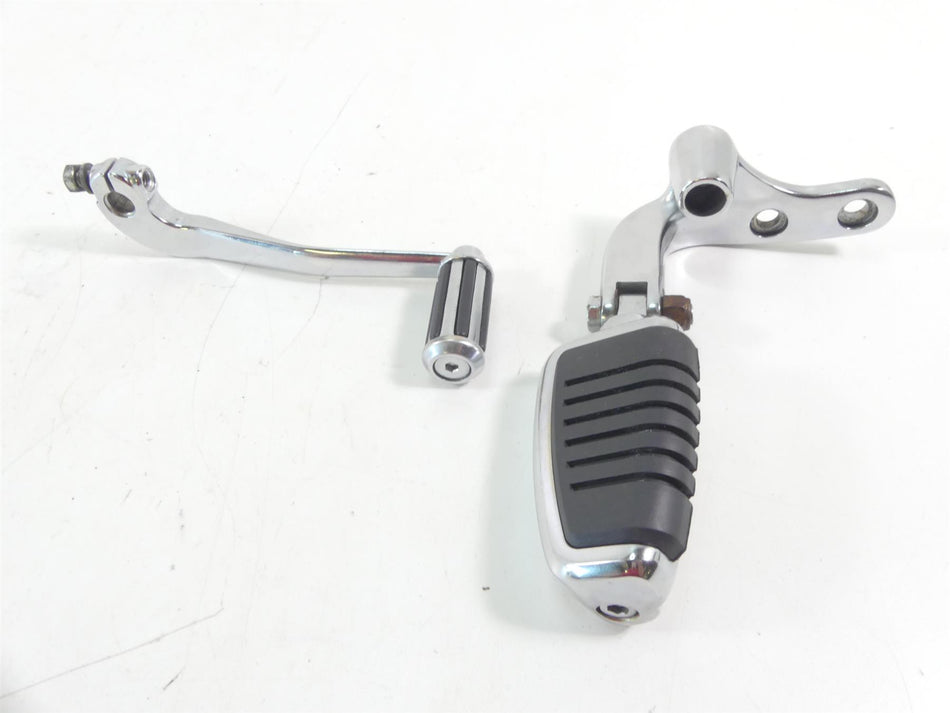 1997 Harley Dyna FXDS Super Glide Conv Left Front Footpeg & Shifter Set 50639-90 {{ shop.shopifyCountryName }} - Mototech271