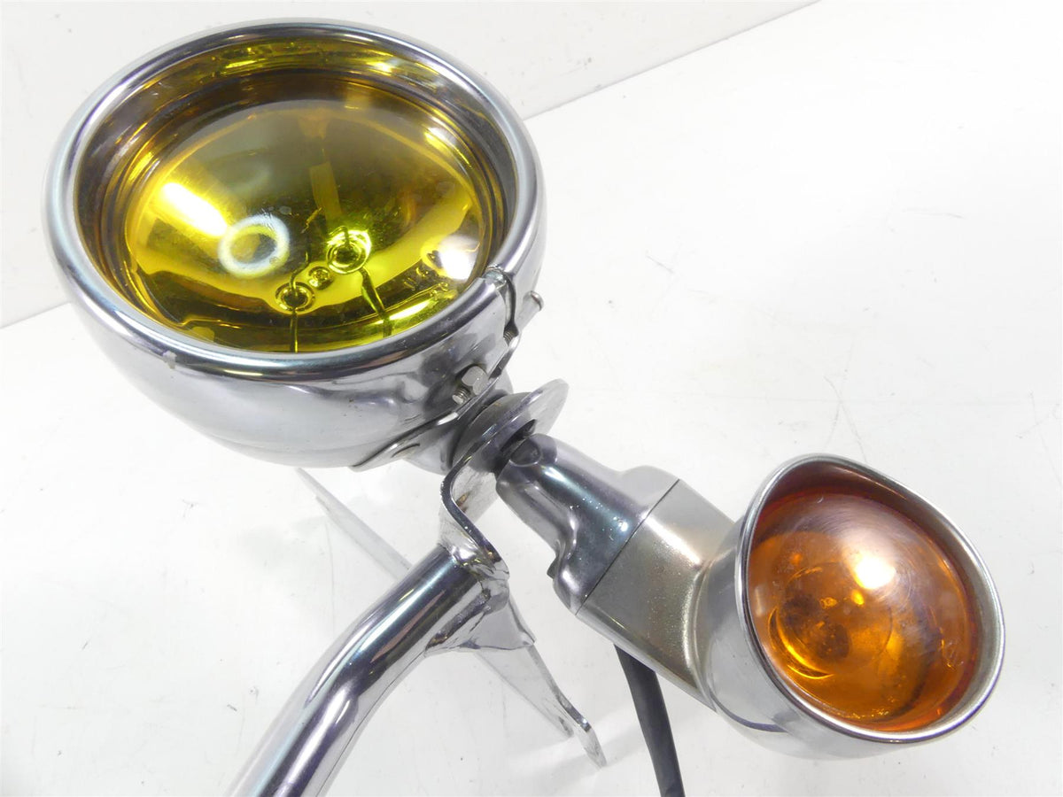 2002 Harley Touring FLHRCI Road King Front Chrome Spot Light Blinker 68712-94A {{ shop.shopifyCountryName }} - Mototech271