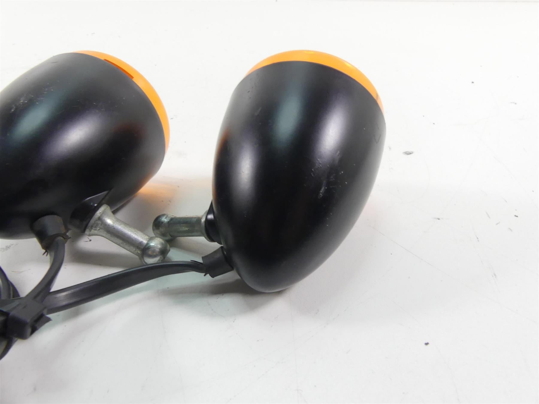 2007 Harley Sportster XL1200 Nightster Front Turn Signal Blinker Set 68972-00 {{ shop.shopifyCountryName }} - Mototech271