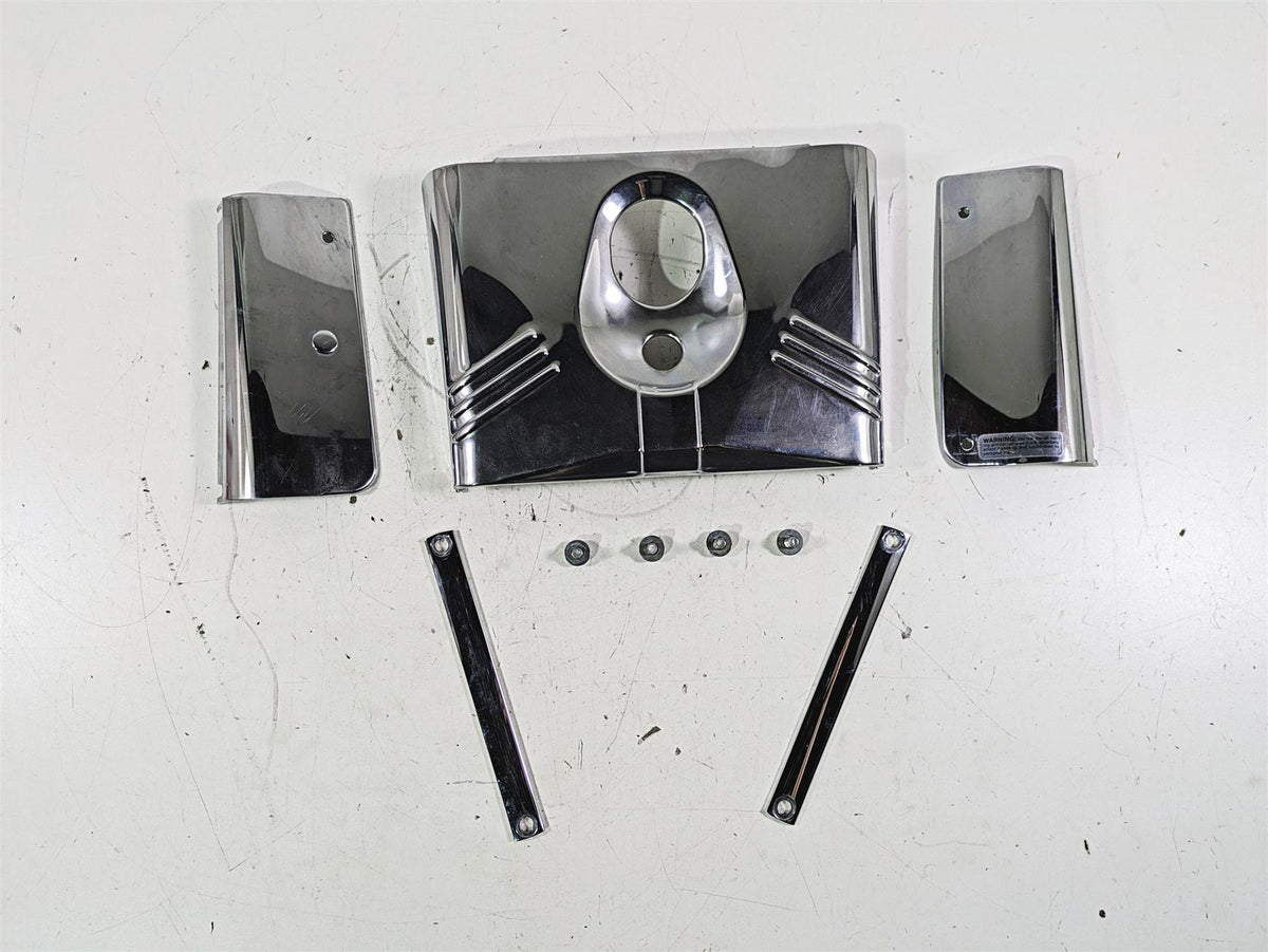 2005 Harley Softail FLSTFSE CVO Fat Boy Headlight Cover Set 67889-91A 67891-99 {{ shop.shopifyCountryName }} - Mototech271