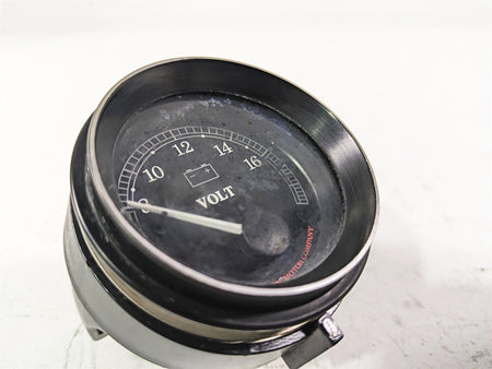 2003 Harley Touring FLHTCUI 100TH E-Glide Volt Voltage Meter Gauge 74526-96C {{ shop.shopifyCountryName }} - Mototech271
