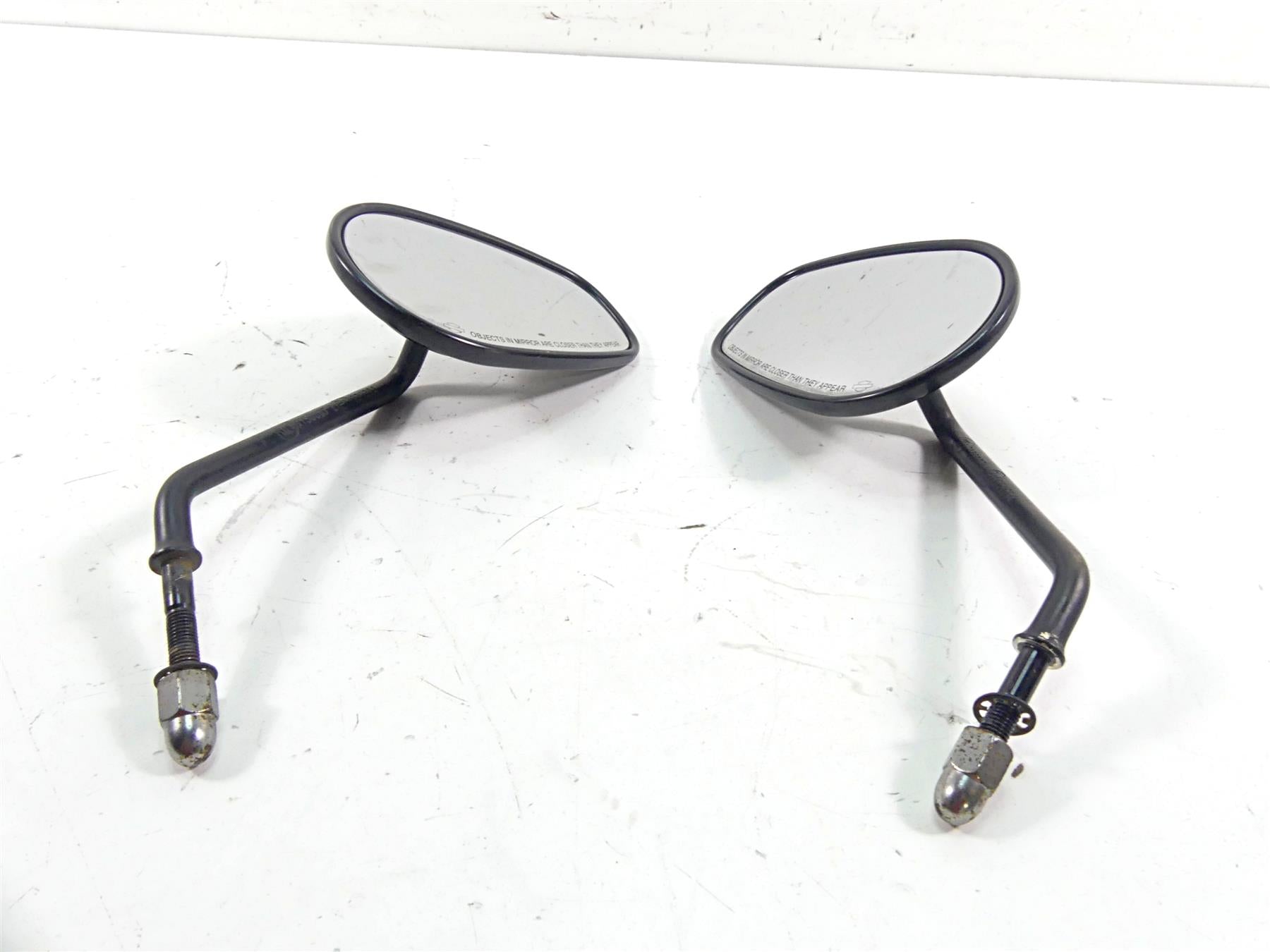 2011 Harley Touring FLTRX Road Glide Rear View Mirror Set 91840-03B 91845-03B {{ shop.shopifyCountryName }} - Mototech271