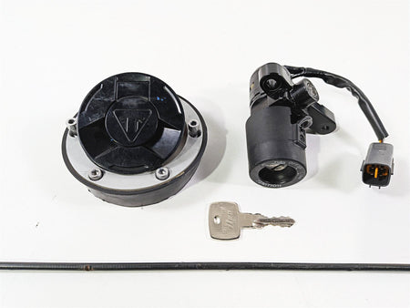 2022 Triumph Tiger 900 GT Pro Ignition SwitchKey Lock Set T2501977 {{ shop.shopifyCountryName }} - Mototech271