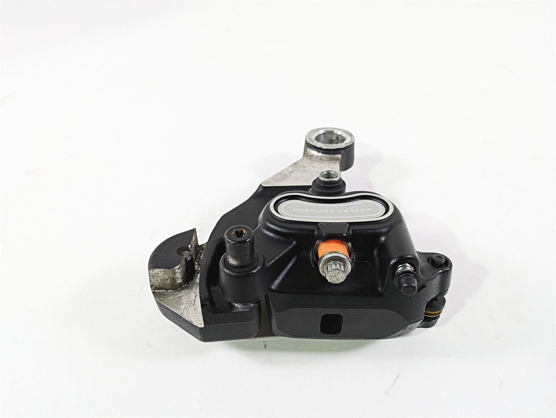 2009 Harley FLSTSB Cross Bones Rear Brake Caliper & Bracket 40908-08 42895-08A {{ shop.shopifyCountryName }} - Mototech271