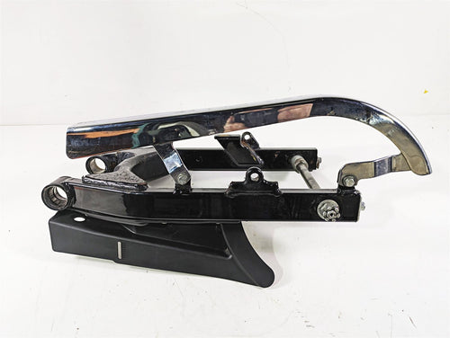 2003 Harley Dyna FXDL Low Rider 100TH Rear Swingarm & Belt Guards 47820-00A | Mototech271