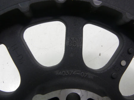 2014 Harley FXDL Dyna Low Rider Rear Drive Belt Sprocket Pulley 66T 1" 40374-07 {{ shop.shopifyCountryName }} - Mototech271