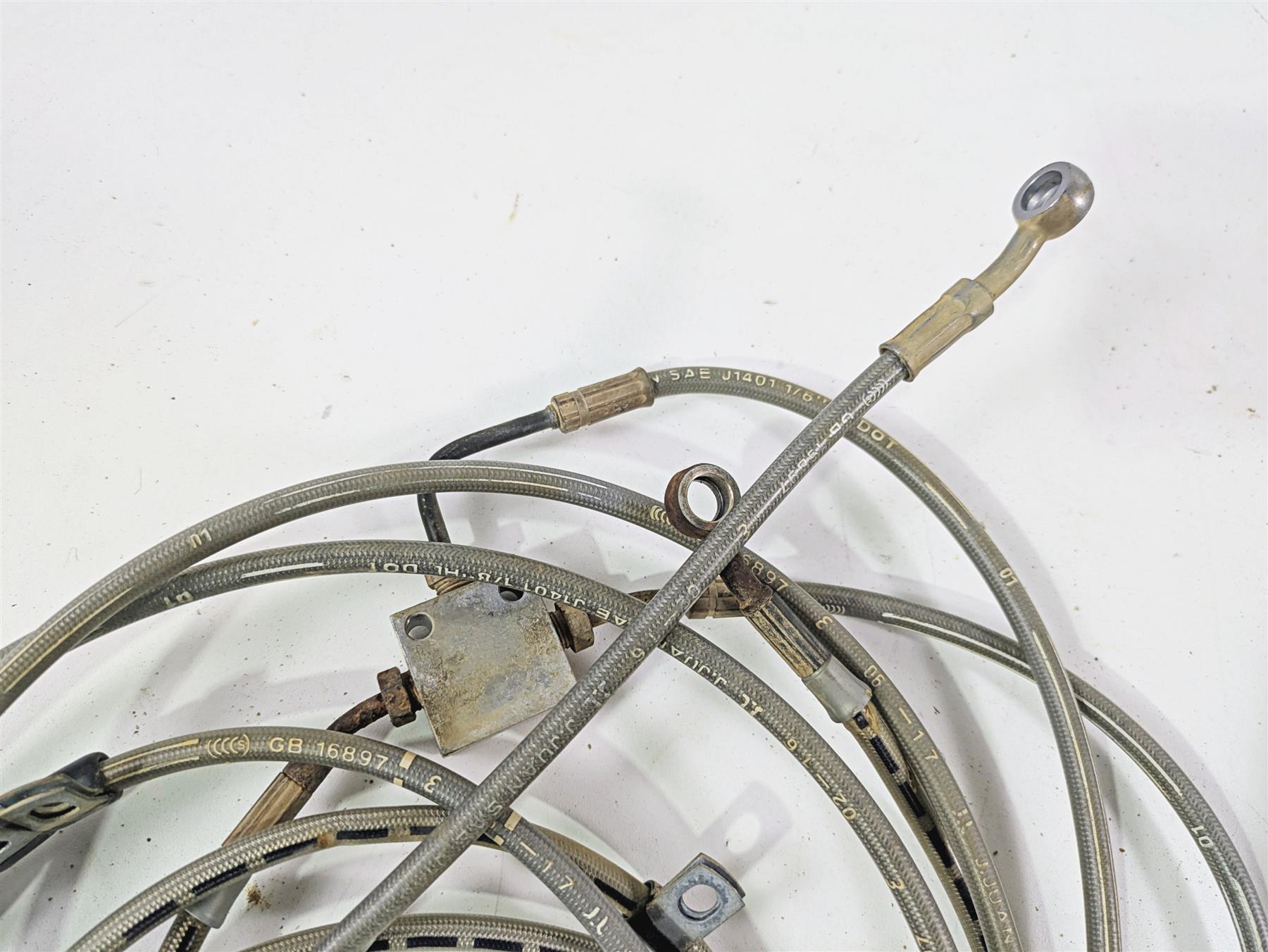 2018 Polaris RZR XP 1000 Trail Rock Front Rear Brake Line Set 1912880 1912063 {{ shop.shopifyCountryName }} - Mototech271