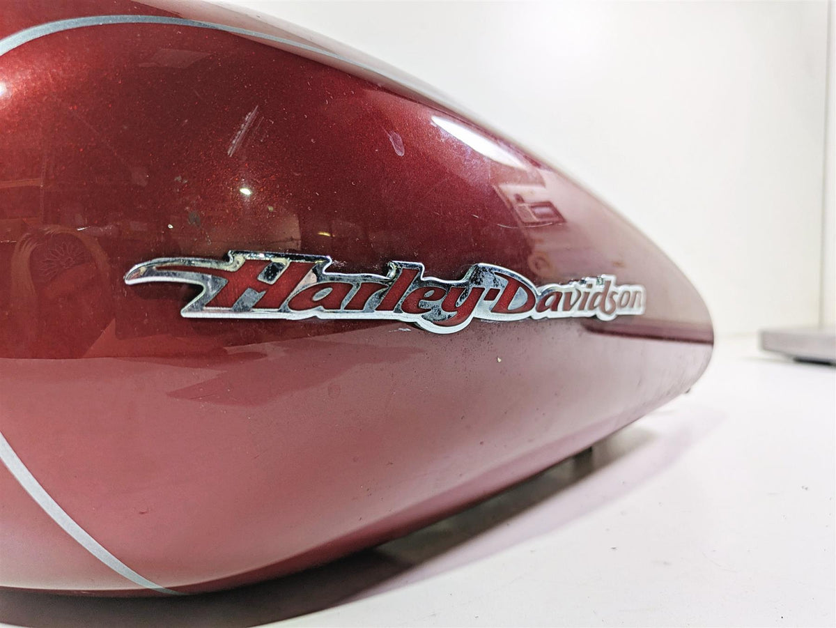 2007 Harley Sportster XL1200 C Fuel Gas Tank Fire Red Pearl - Read 62213-07 {{ shop.shopifyCountryName }} - Mototech271
