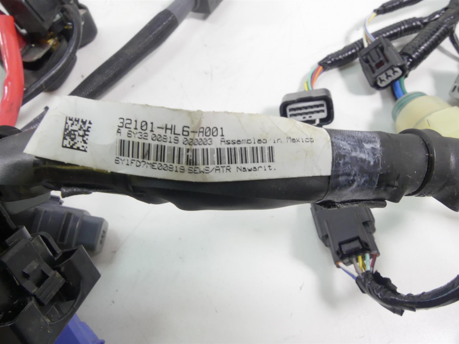 2021 Honda Talon SXS1000 S2X 1000R Main Wiring Harness Loom 32100-HL6-B402-A {{ shop.shopifyCountryName }} - Mototech271