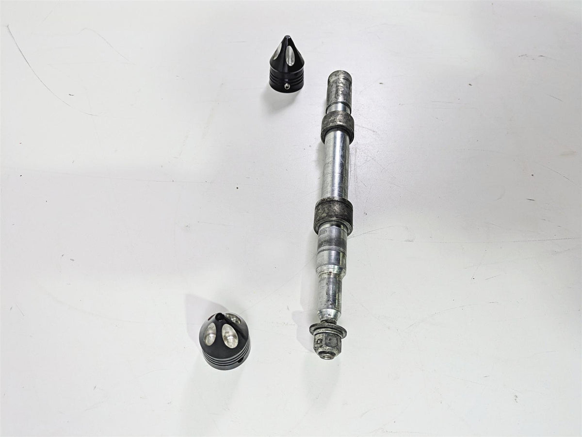 2001 Harley Touring FLHX Street Glide Front Axle Wheel Spindle 1" 43364-00 {{ shop.shopifyCountryName }} - Mototech271