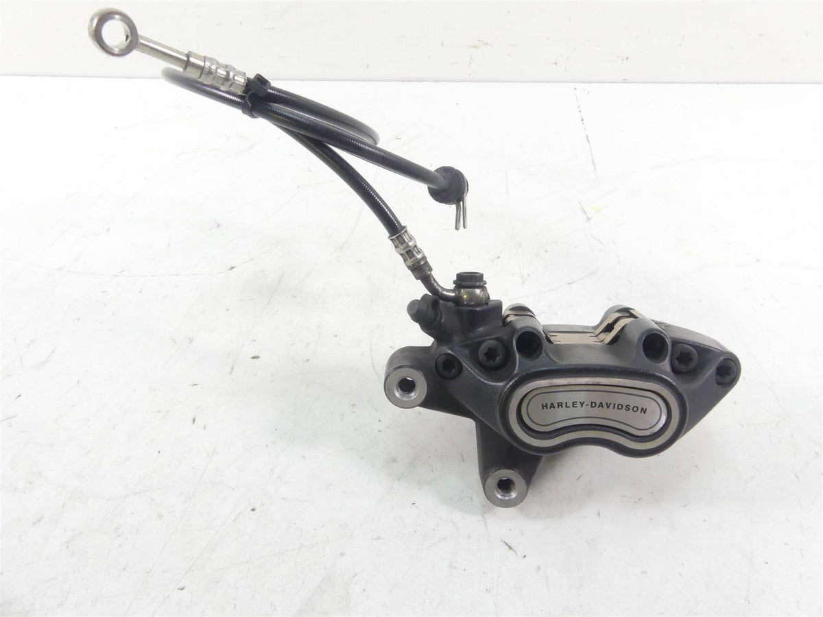 2019 Harley Softail FXBB Street Bob Front Brake Caliper & Line 41300095 {{ shop.shopifyCountryName }} - Mototech271