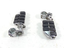 Load image into Gallery viewer, 2002 Harley FLSTCI Softail Heritage Chrome Rider Driver Highway Foot Pegs
