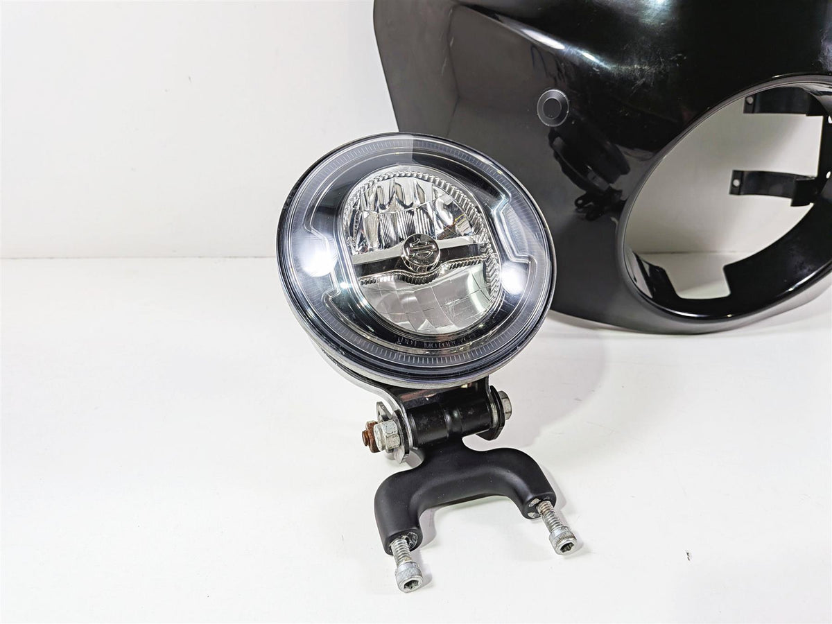 2024 Harley FXLRS Dyna Low Rider Headlight + Fairing Visor & Mount 67700345A-Mototech271