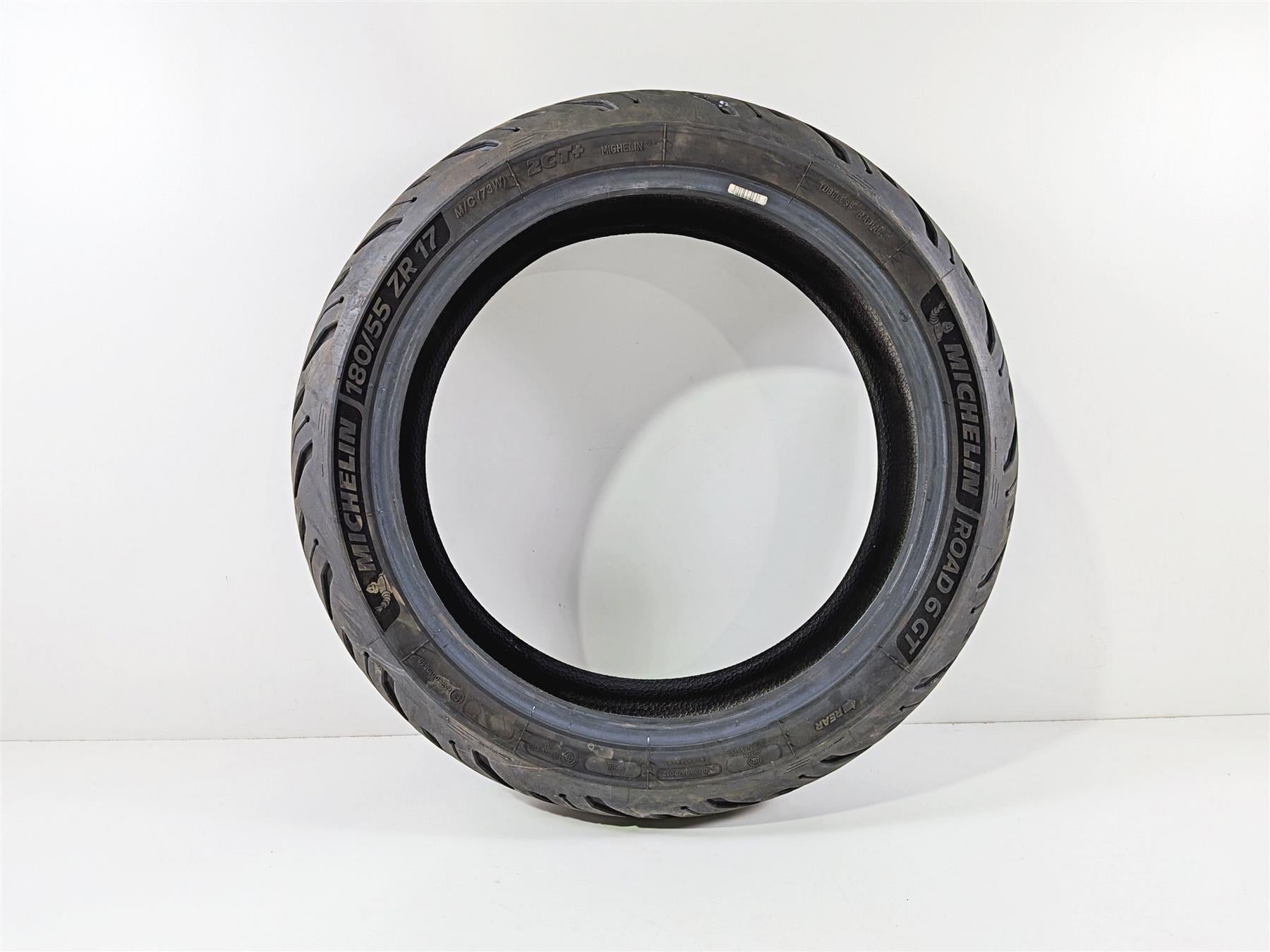 Used Rear Motorcycle Tire Michelin Road 6 GT 2CT+ 180/55R17 89542 {{ shop.shopifyCountryName }} - Mototech271