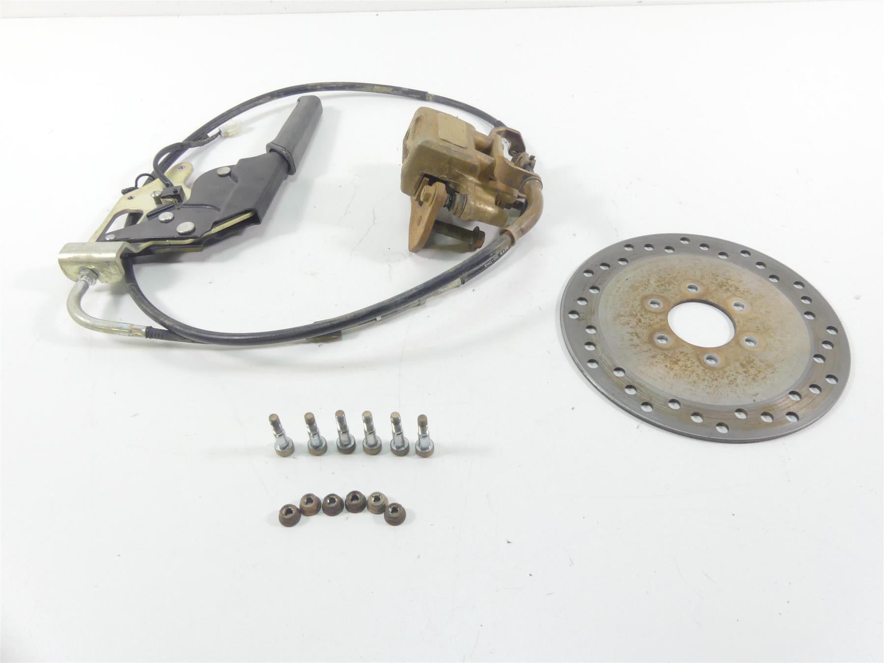 2016 Yamaha YXZ1000 R EPS SE Park Brake Cable Caliper & Disc 1XD-25905-01-00