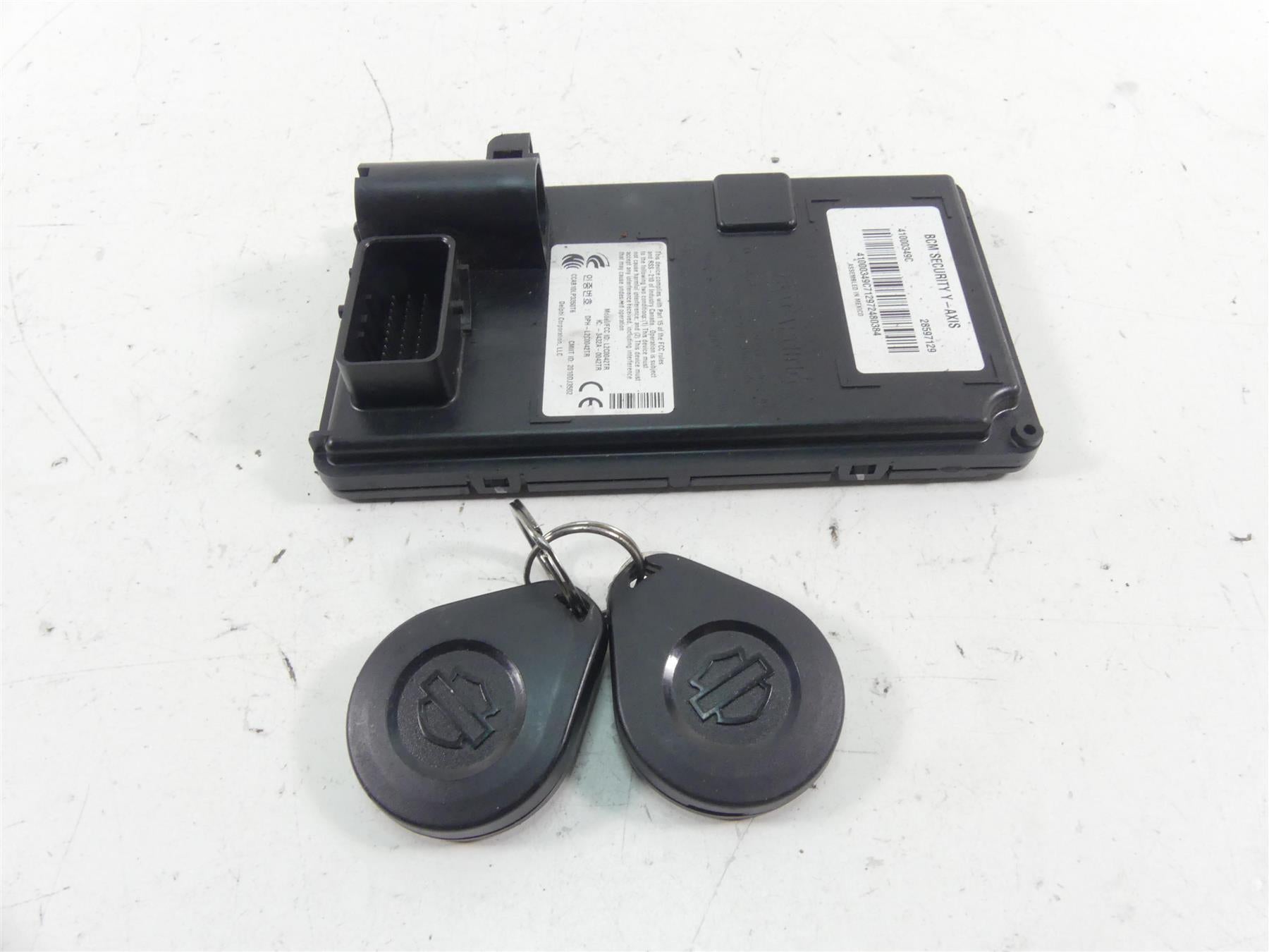 2018 Harley Softail FXBB Street Bob Bcm Security Y-Axis Module + Fobs 41000349C {{ shop.shopifyCountryName }} - Mototech271