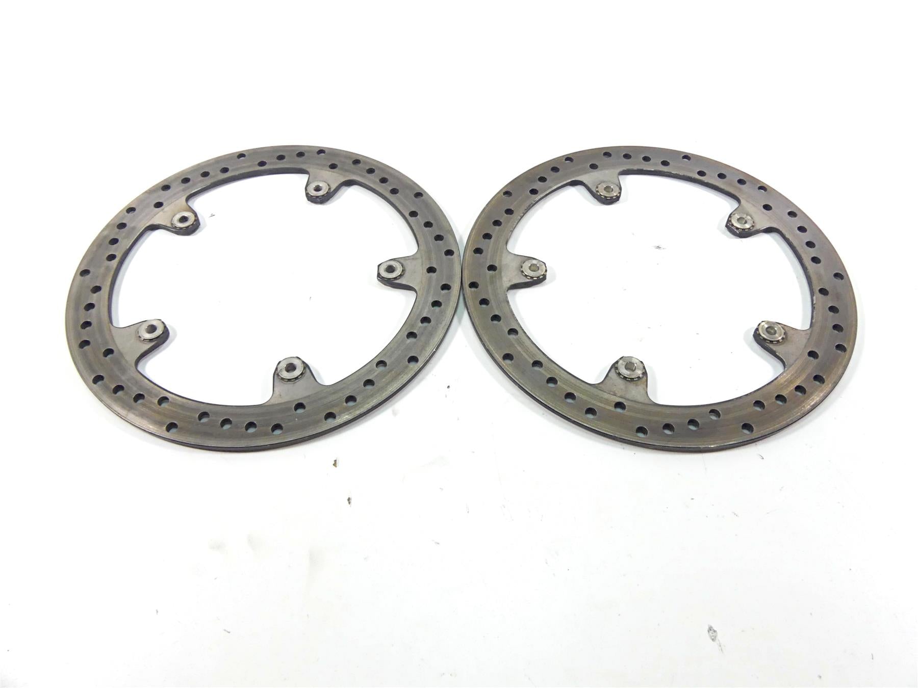 2013 BMW S1000RR K46 Front Brembo Brake Disc Rotors 320Mm 34117723493 {{ shop.shopifyCountryName }} - Mototech271
