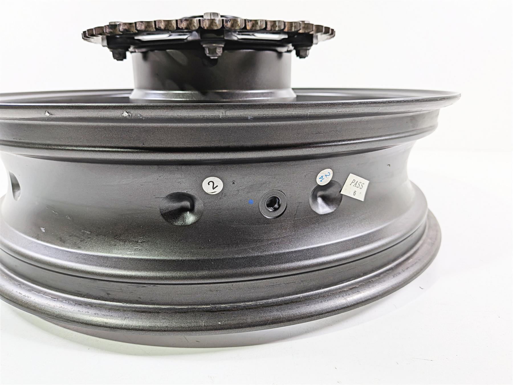 2022 Triumph Tiger 900 GT Pro Cast Rear Wheel Rim 17x4.25 -Read T2010909 {{ shop.shopifyCountryName }} - Mototech271