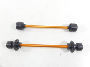 2009 Ducati Monster 1100 S Speedymoto Front Rear Axle Guards 10-0203