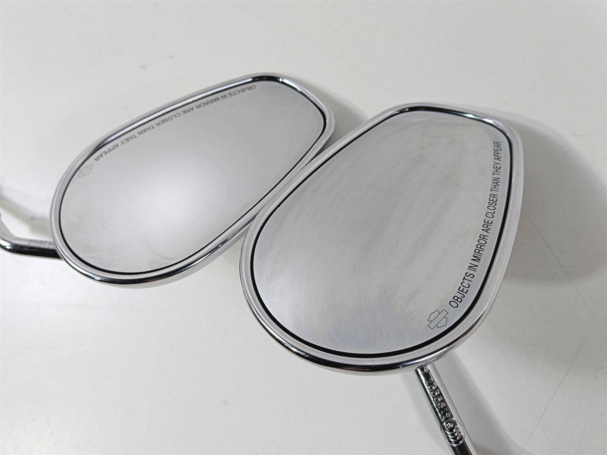 2014 Harley FXSB Softail Breakout Chrome Rear View Mirror Set 91840-03B-Mototech271