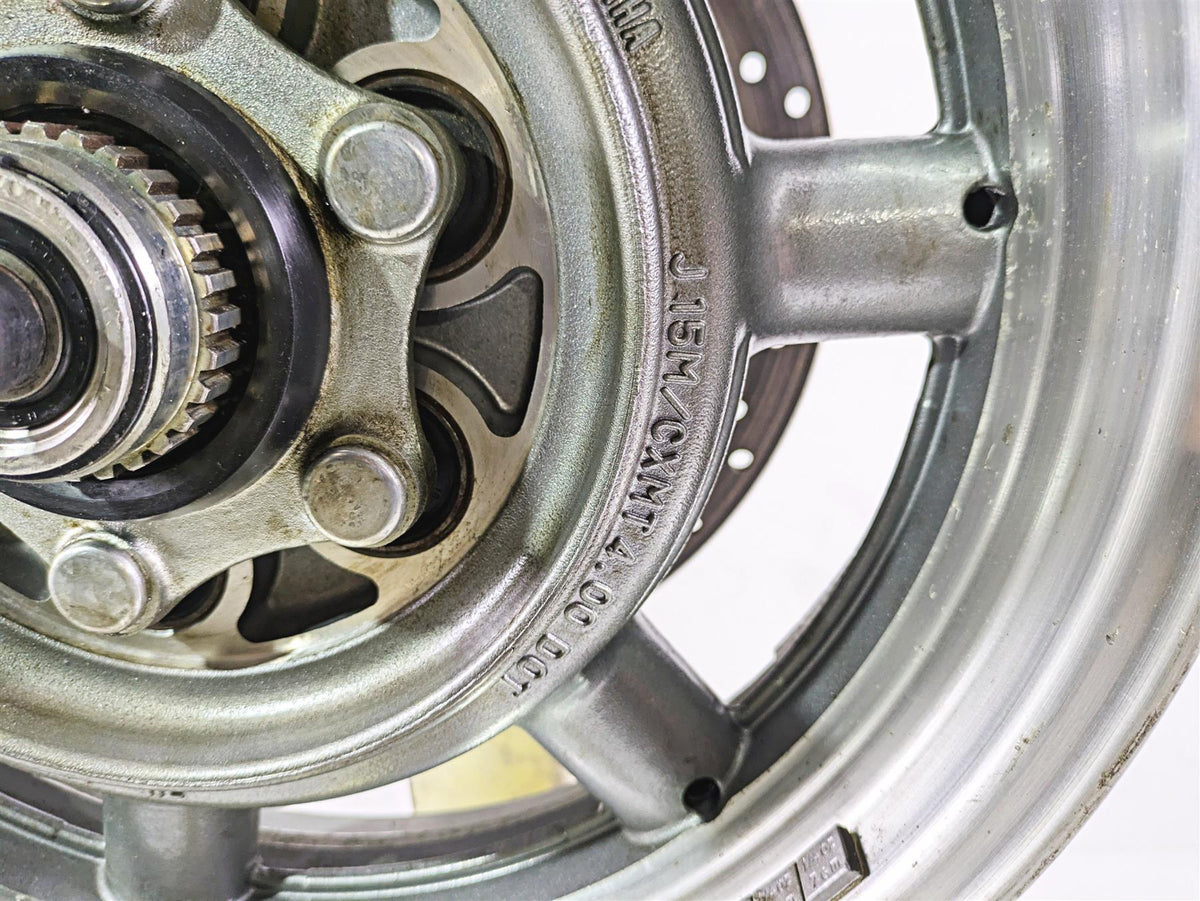 2004 Yamaha XVZ1300 Royal Star 15x4 Straight Rear Wheel Rim 4NK-25338-01-33 {{ shop.shopifyCountryName }} - Mototech271
