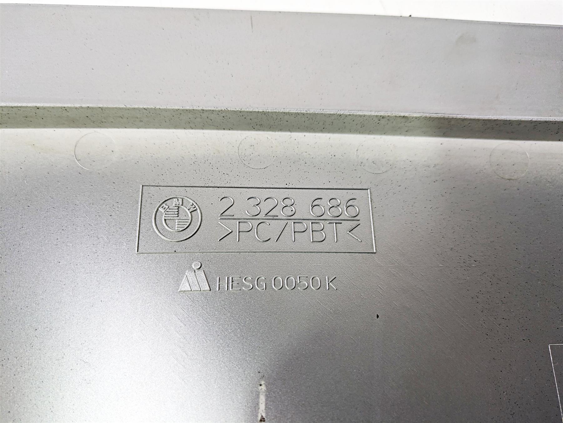 2004 BMW R1150GS R21 Front Upper Visor Cover & Mounts 46632328686 {{ shop.shopifyCountryName }} - Mototech271