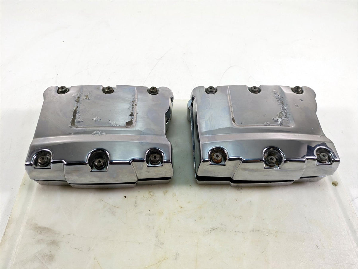 2000 Harley Dyna FXDL Low Rider Big Twin Rocker Box Valve Cover Set 17593-99 {{ shop.shopifyCountryName }} - Mototech271