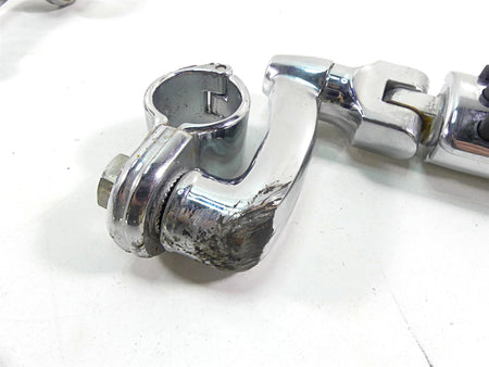 2010 Harley FXDF Dyna Fat Bob Highway Footpeg Foot Peg Rest Set - Rash {{ shop.shopifyCountryName }} - Mototech271