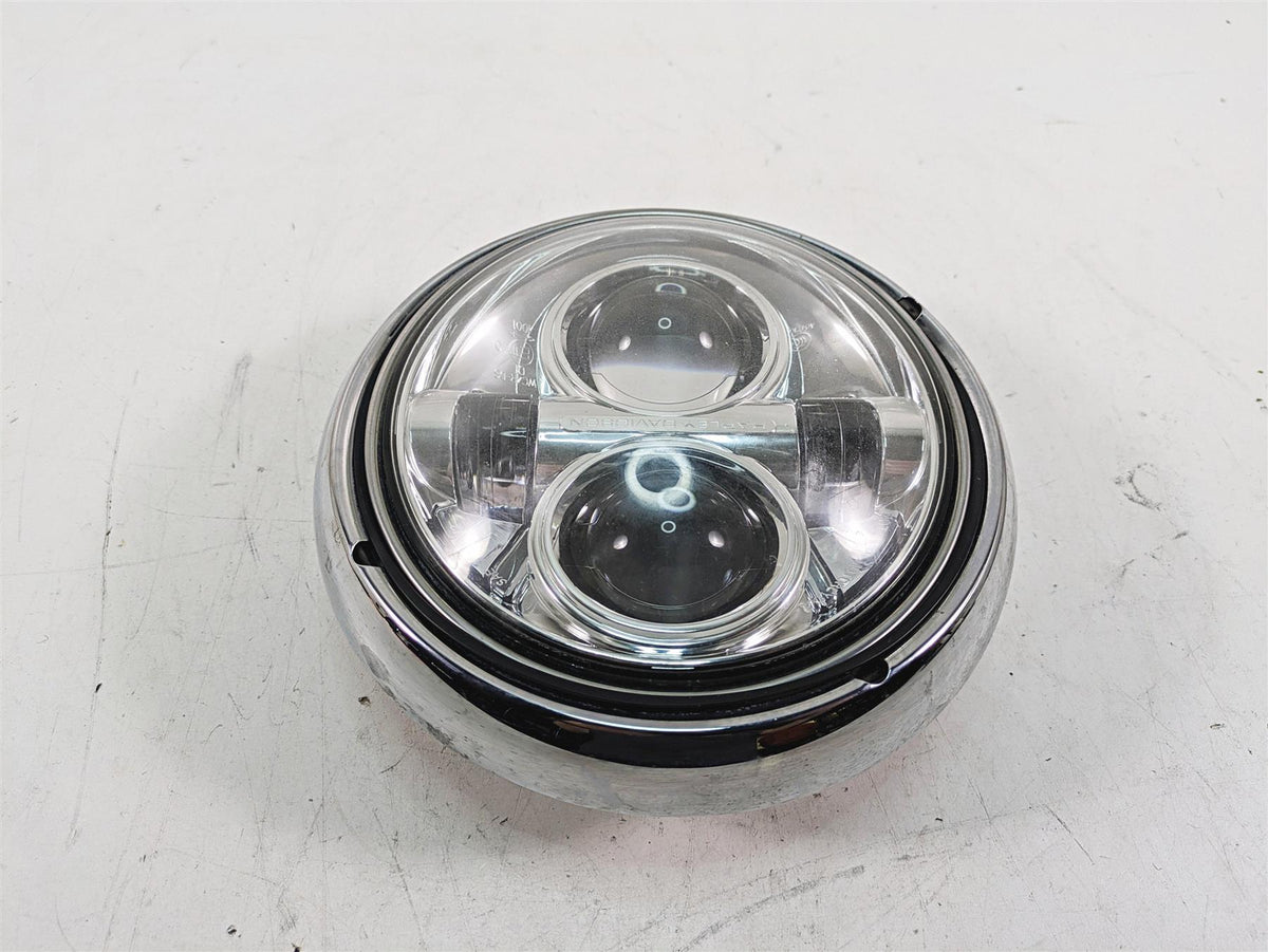 2014 Harley Touring FLHTK Electra Glide Led Headlight Head Light Lamp 67700060 {{ shop.shopifyCountryName }} - Mototech271