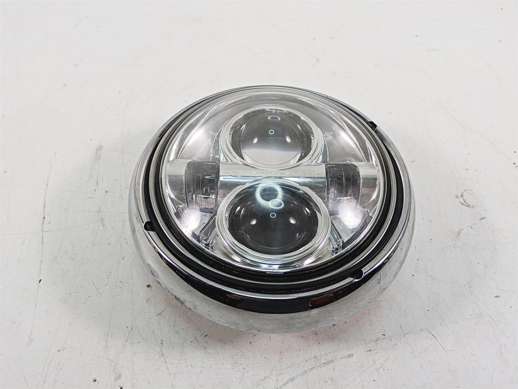 2014 Harley Touring FLHTK Electra Glide Led Headlight Head Light Lamp 67700060 {{ shop.shopifyCountryName }} - Mototech271