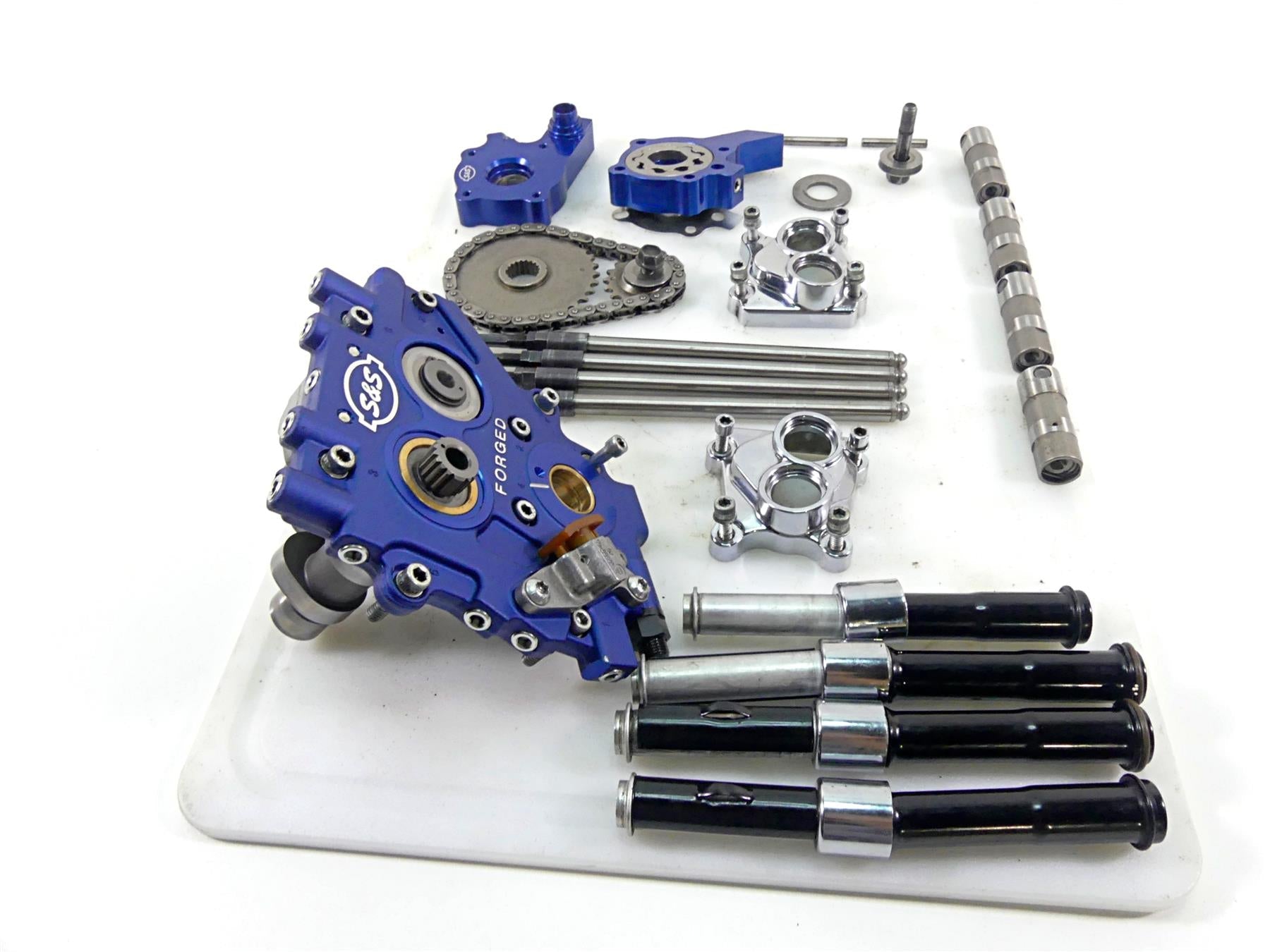2017 Harley Dyna FXDB Street Bob S&S Cam Chest Dave Mackie TC598L Shaft 330-0553 {{ shop.shopifyCountryName }} - Mototech271