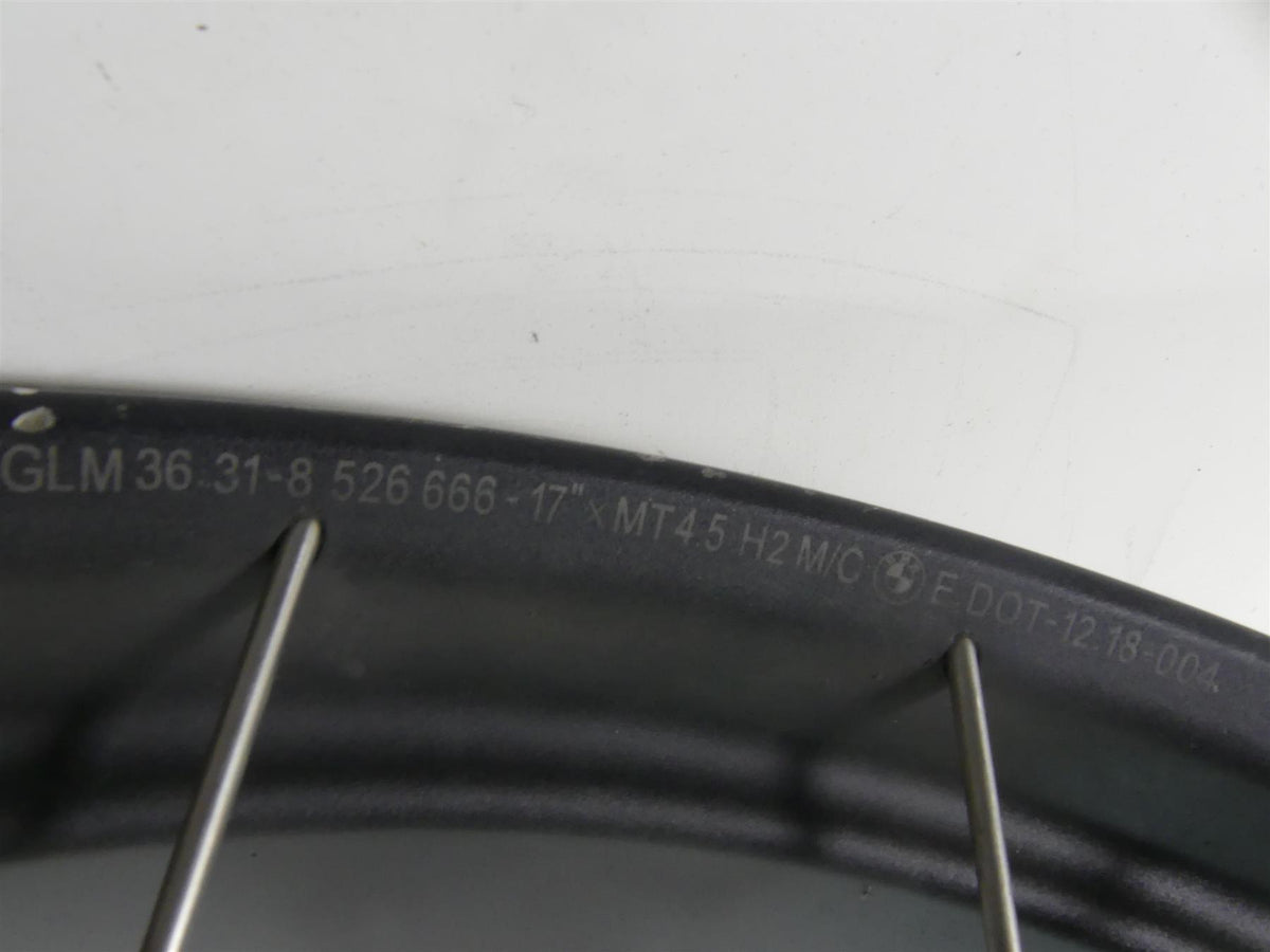 2019 BMW R1250GS K50 Straight 17x4.5 Rear Wheel Spoke 36318526651 36318526666 {{ shop.shopifyCountryName }} - Mototech271