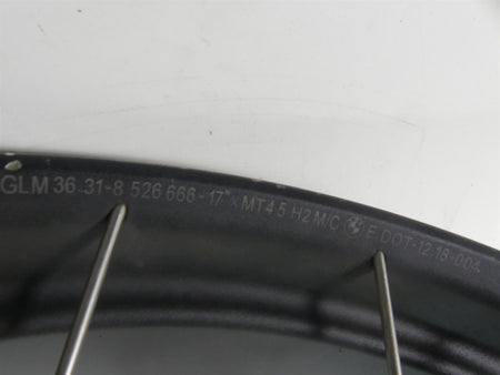 2019 BMW R1250GS K50 Straight 17x4.5 Rear Wheel Spoke 36318526651 36318526666 {{ shop.shopifyCountryName }} - Mototech271