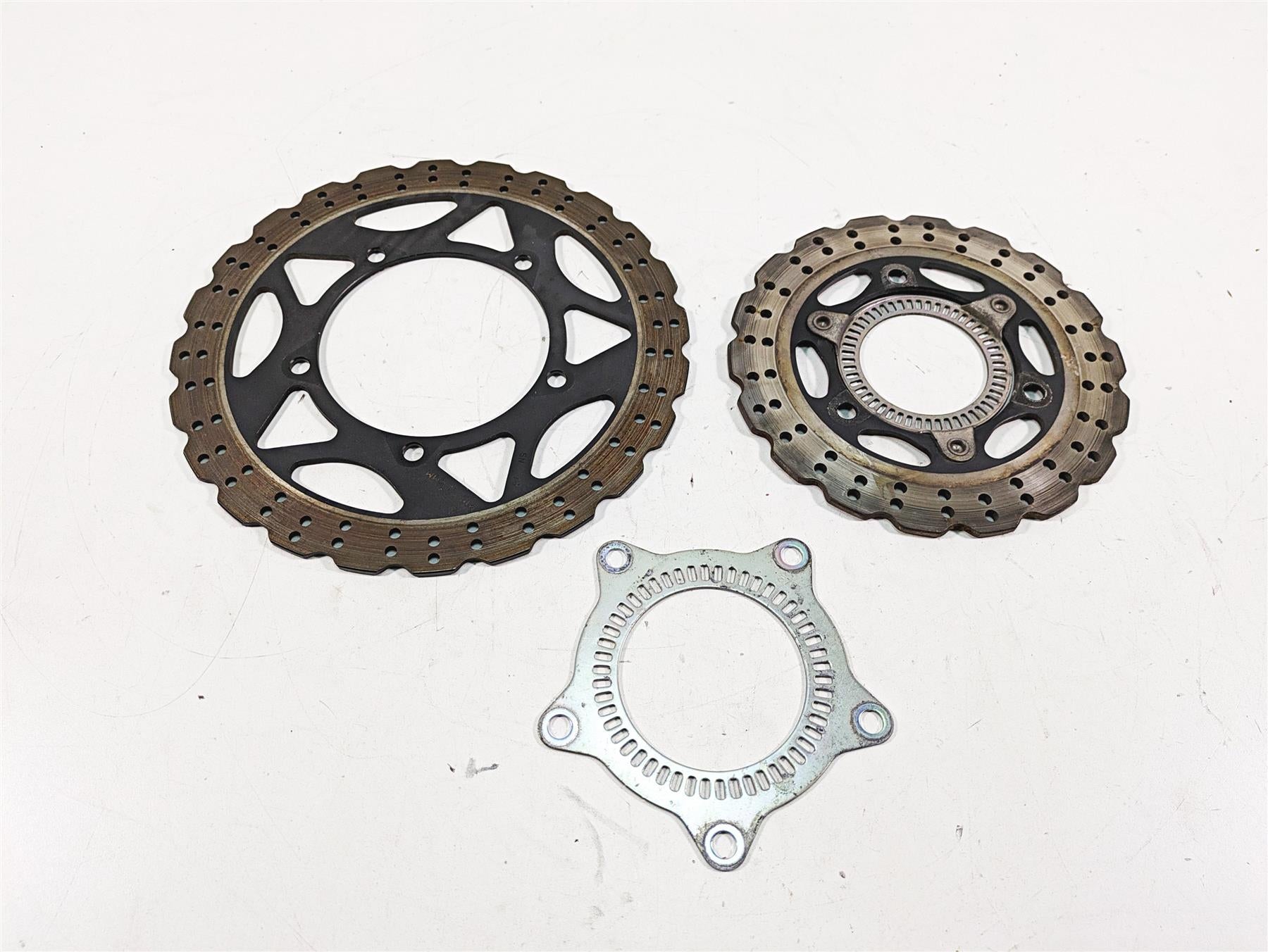 2016 Kawasaki Ninja EX300 Front Rear Brake Rotor Disc Set 41080-0578-11H | Mototech271