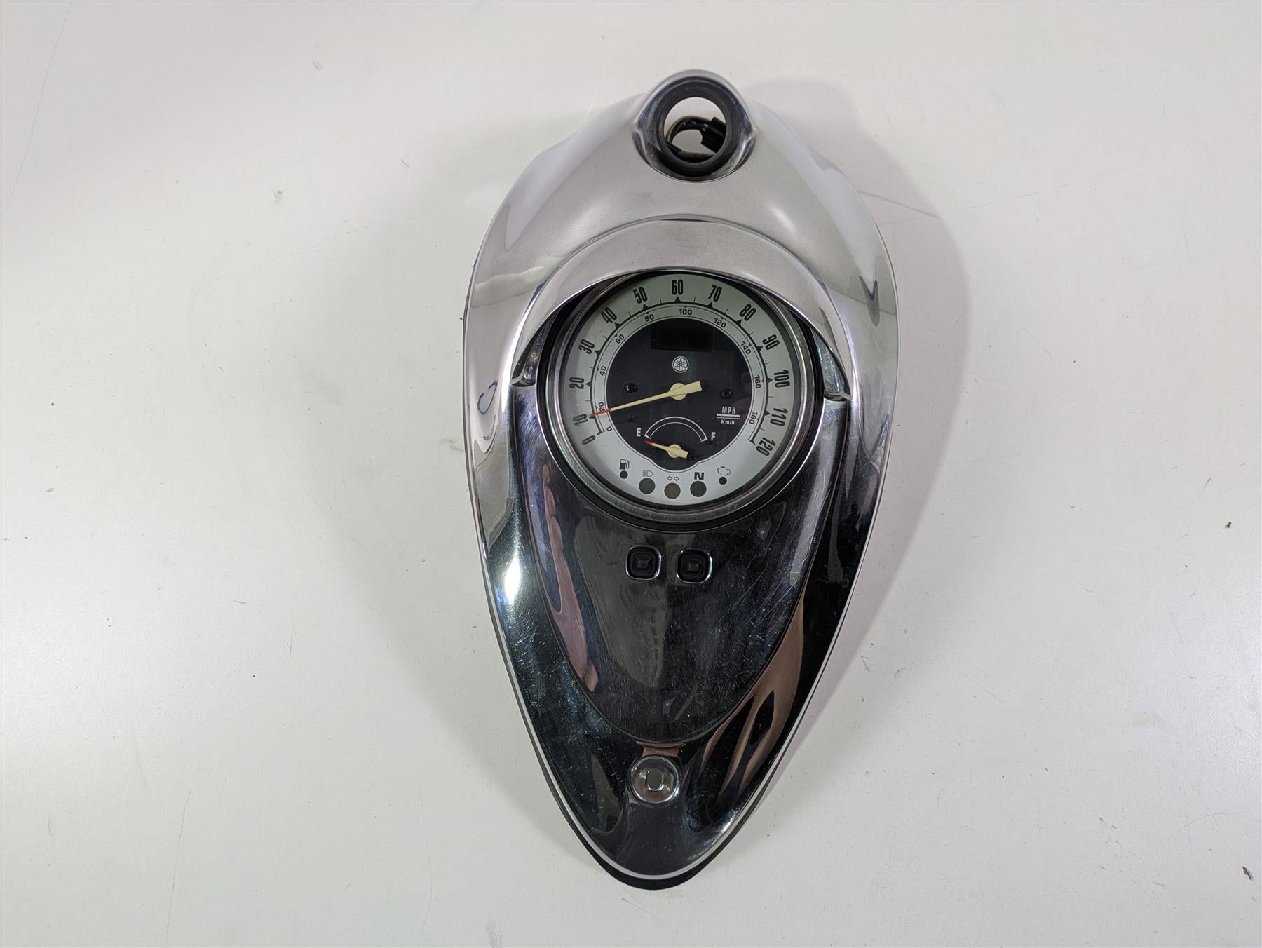 1999 Yamaha XV1600 Road Star Speedometer Gauge & Tank Cover 4WM-83500-31