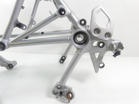 2014 BMW R1200GS K50 Straight Main Frame Chassis Silver - Salvage Title -46519444971 {{ shop.shopifyCountryName }} - Mototech271
