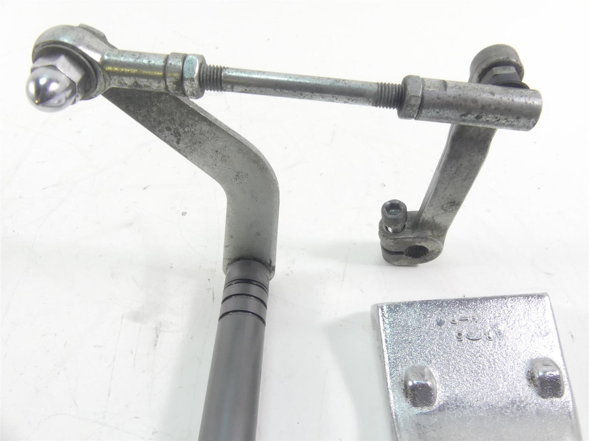 2003 Harley Dyna 100TH FXDL Low Rider Left Front Footpeg & Shifter Mid 50639-90 {{ shop.shopifyCountryName }} - Mototech271