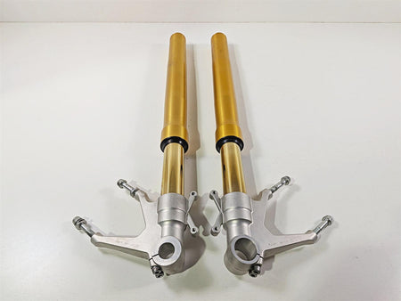 2011 Ducati Streetfighter 1098 S Nice Ohlins Front Fork 3K ! 34420172B 34520171B {{ shop.shopifyCountryName }} - Mototech271