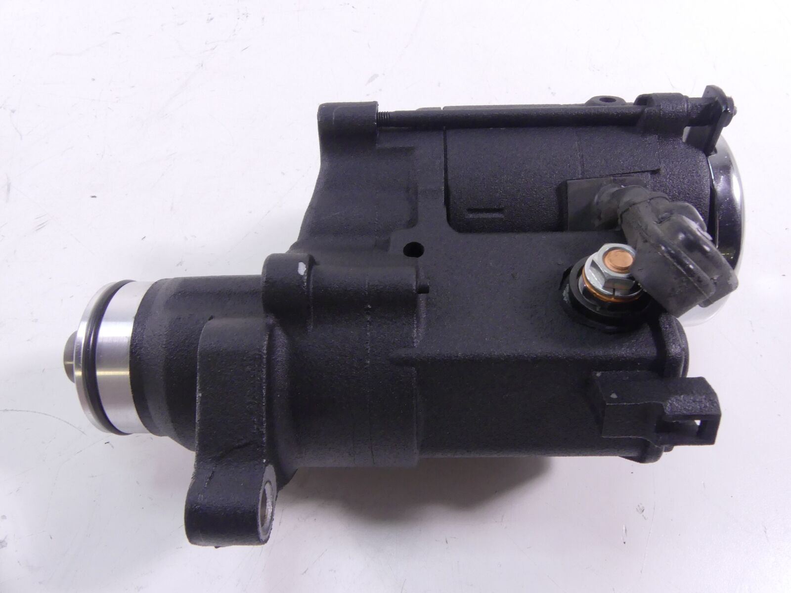 2009 Harley Touring FLHTCU Electra Glide Engine Starter Motor + Cover 31618-06A {{ shop.shopifyCountryName }} - Mototech271