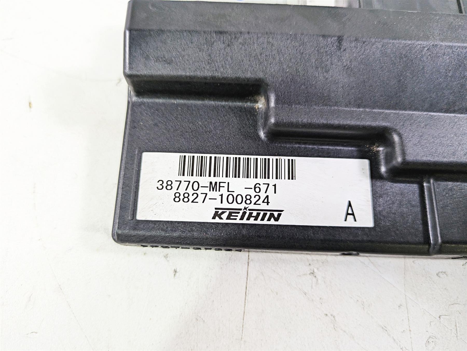 2008 Honda CBR1000RR SC59 Keihin Cdi Ecu Ecm Engine Control Module 38770-MFL-671 {{ shop.shopifyCountryName }} - Mototech271