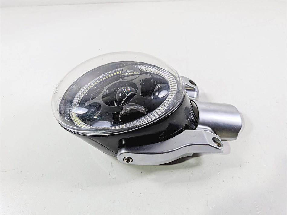 2012 Harley VRSCF Muscle V-Rod Chrome Visor & Led Headlight Bulb 68228-09-Mototech271