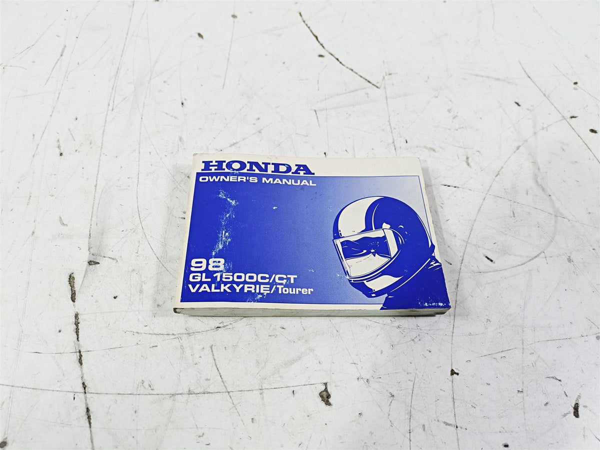 2002 Honda GL1500 CD Valkyrie Deluxe Owners Manual Tourer 00X31-MZ0-6200 {{ shop.shopifyCountryName }} - Mototech271