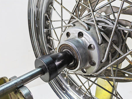2013 Harley Softail FLSTC Heritage Classic 16x3 Front Wheel Rim & Cover 41559-08 {{ shop.shopifyCountryName }} - Mototech271