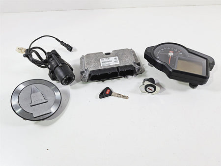 2014 Aprilia RSV4 RR Factory Speedo Ignition Switch Key Cdi Set 14K CM228217 {{ shop.shopifyCountryName }} - Mototech271