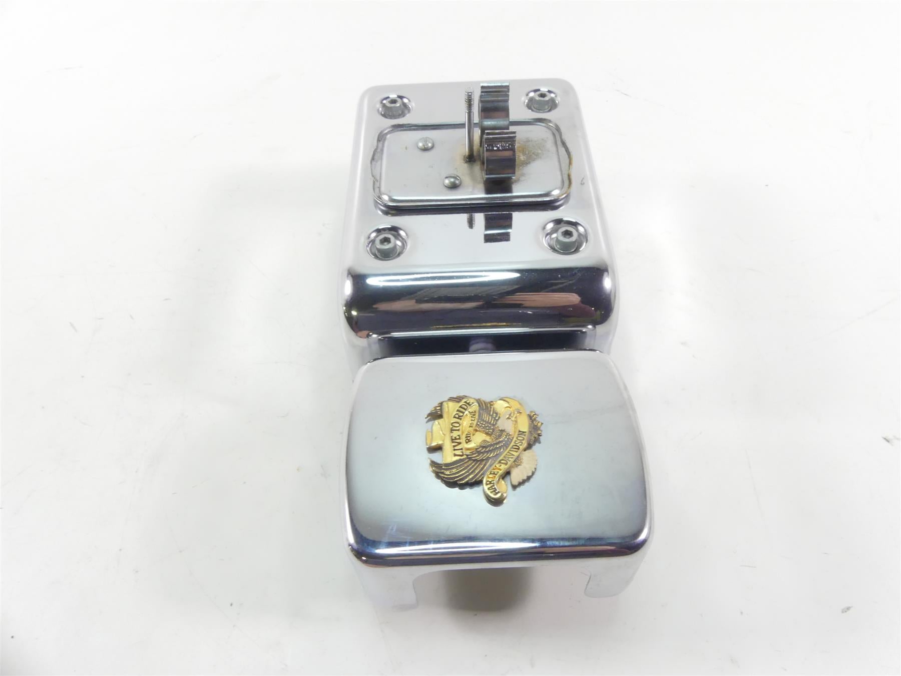 1993 Harley Dyna FXDL Low Rider Electrical Box Live Ride Chrome Cover 66333-90 {{ shop.shopifyCountryName }} - Mototech271